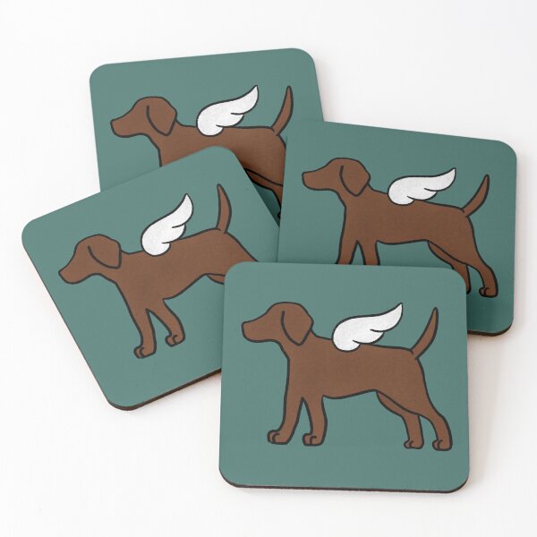 Item preview, Angel Fox Red Lab designed and sold by blackdogbuckeye.