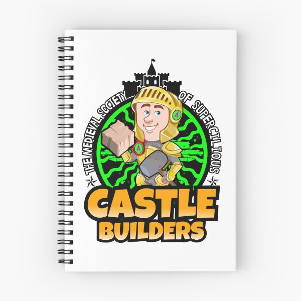 Item preview, The Medieval Society of Supercilious Castle Builders designed and sold by Square Root of Squid.