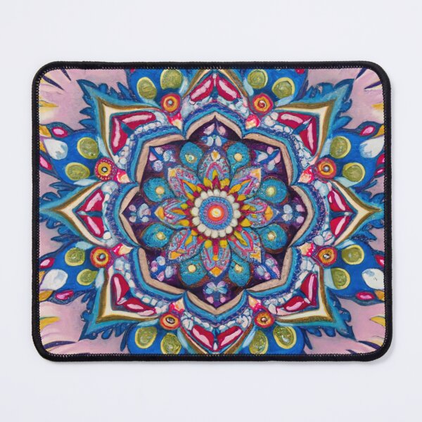 Item preview, Watercolor Boho Mandala  A Kaleidoscope of Bohemian Beauty designed and sold by Tamas Das.