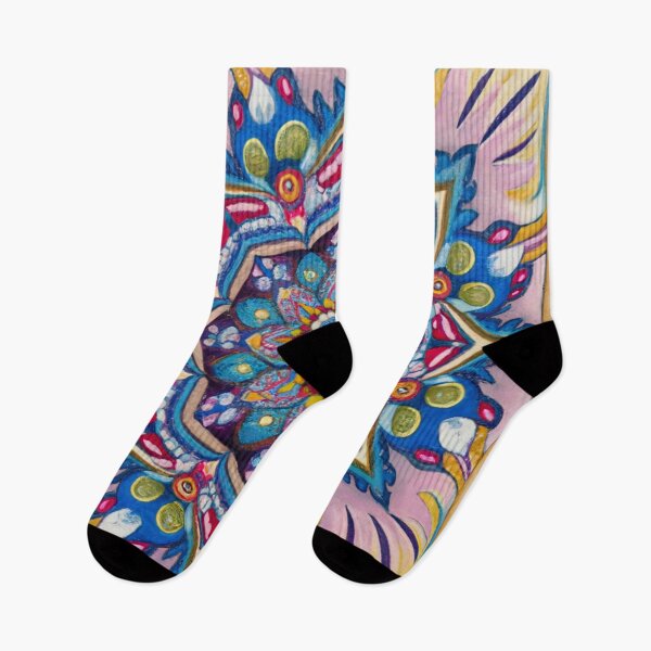 Item preview, Watercolor Boho Mandala  A Kaleidoscope of Bohemian Beauty designed and sold by Tamas Das.