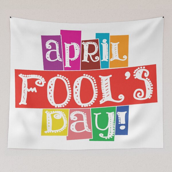 Item preview, April Fool's Day Dots & Pattern Letters designed and sold by SwankyBazaar.