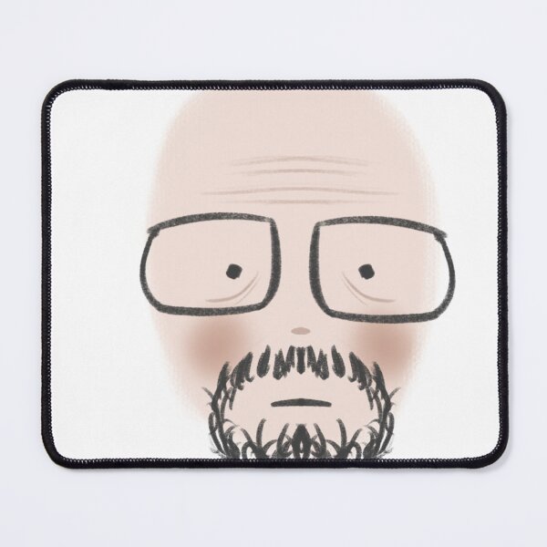 Item preview, Walter white chibi head waltuh breaking bad novelty cute designed and sold by Virtuelita.