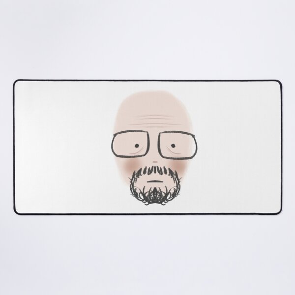 Item preview, Walter white chibi head waltuh breaking bad novelty cute designed and sold by Virtuelita.
