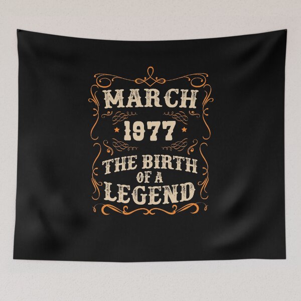 Item preview, The Birth Of A Legend - March 1977 designed and sold by TeeTimeGuys.