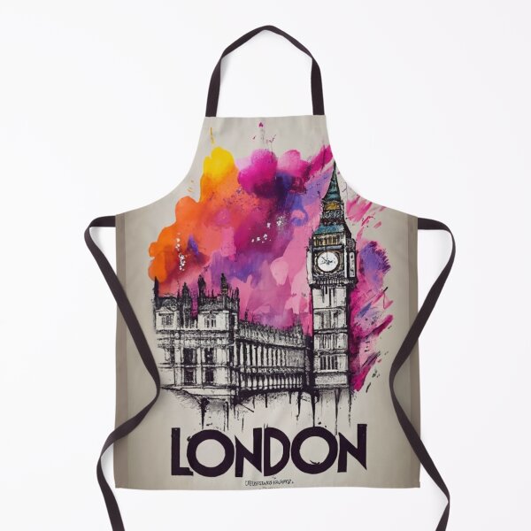 Item preview, London Westminster Watercolors | Captivating Views of Iconic Landmarks designed and sold by InkBlvd.