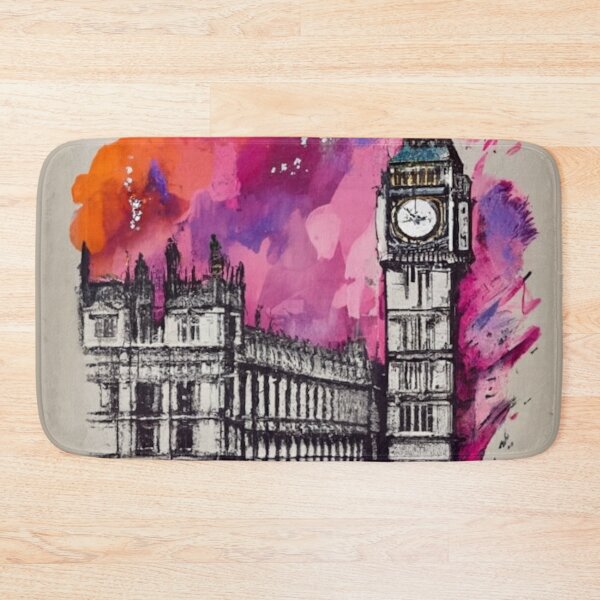 Item preview, London Westminster Watercolors | Captivating Views of Iconic Landmarks designed and sold by InkBlvd.