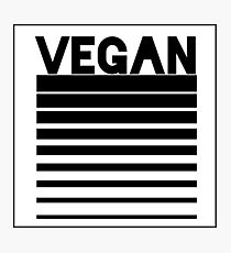 Vegan Code Photographic Print