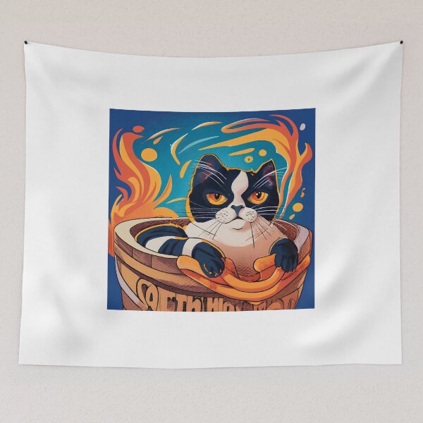 Item preview, casual cat designed and sold by SabyDigitalArt.