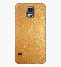 iPhone and Samsung Galaxy Cellphone Cases & Skins Abstract Solid Gold Luxe Glitter Design Case/Skin for Samsung Galaxy
