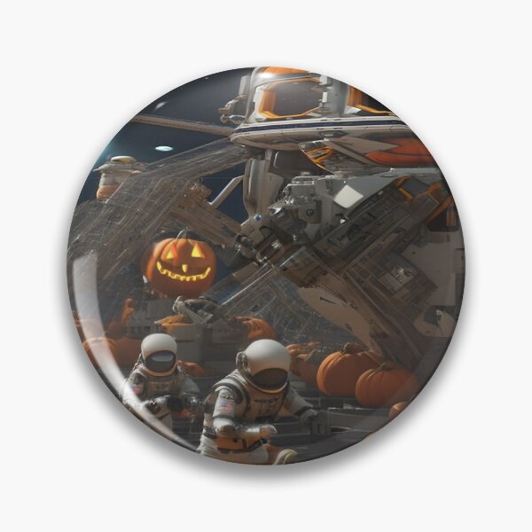 Item preview, NASA Collaborates with Space Pumpkins at a Space Station designed and sold by gareored.