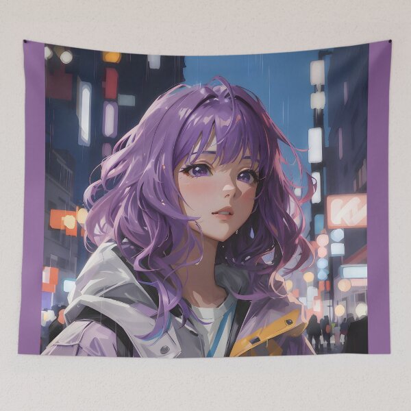 Item preview, Violet Raincoat designed and sold by 90's Misaki.