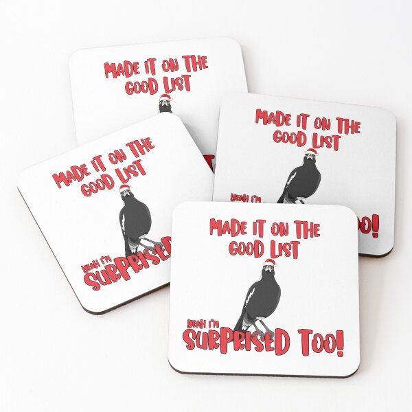 Item preview, Magpie Christmas - made it on the good list! designed and sold by aussiemaggieluv.