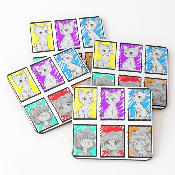 Item preview, cartoon cat designed and sold by fatimah-SL.