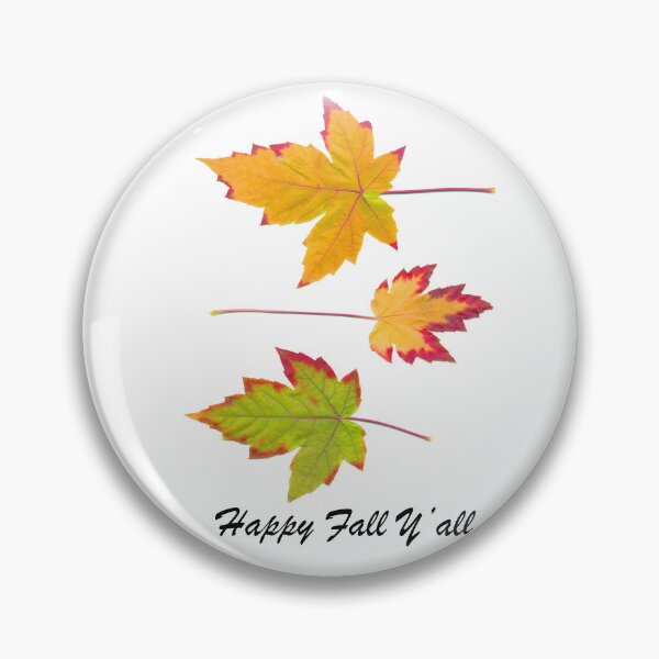 Item preview, Happy Fall Y'all, Colorful Autumn Leaves 1 designed and sold by Duane  Gamble (Creative Photo Products).