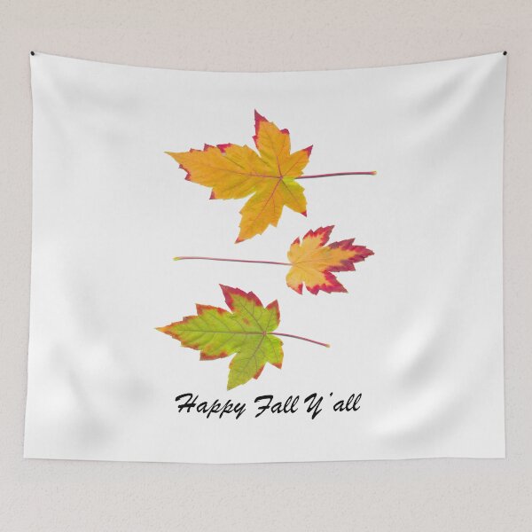 Item preview, Happy Fall Y'all, Colorful Autumn Leaves 1 designed and sold by Duane  Gamble (Creative Photo Products).