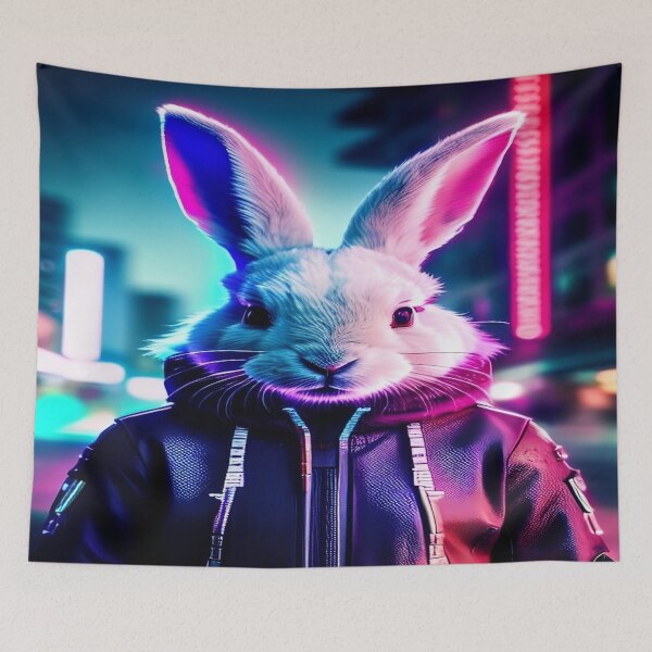 Item preview, Cyberpunk bunny 04 designed and sold by MaiconFFC.