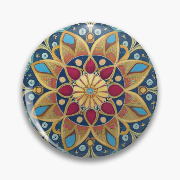 Item preview, Bohemian Floral Magic Explore Boho Mandala Flower Art designed and sold by Tamas Das.