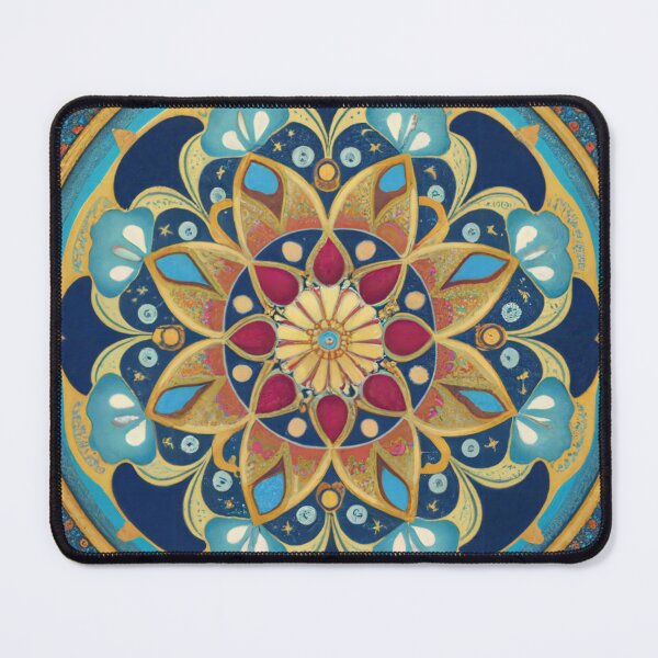 Item preview, Bohemian Floral Magic Explore Boho Mandala Flower Art designed and sold by Tamas Das.