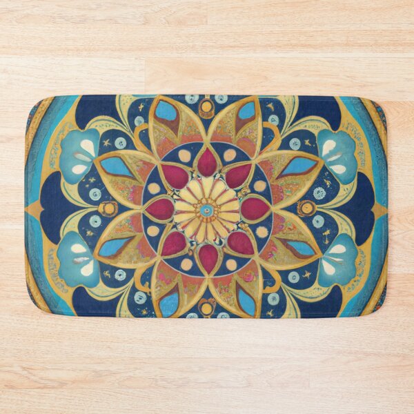 Item preview, Bohemian Floral Magic Explore Boho Mandala Flower Art designed and sold by Tamas Das.