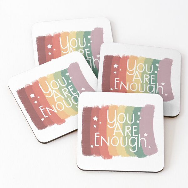 Item preview, You Are Enough Rainbow designed and sold by meaggiemoos.