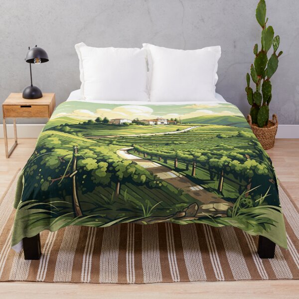 Item preview, Sunny Elegance: Italian Vineyard Villa Concept Art designed and sold by PaintbrushPlace.