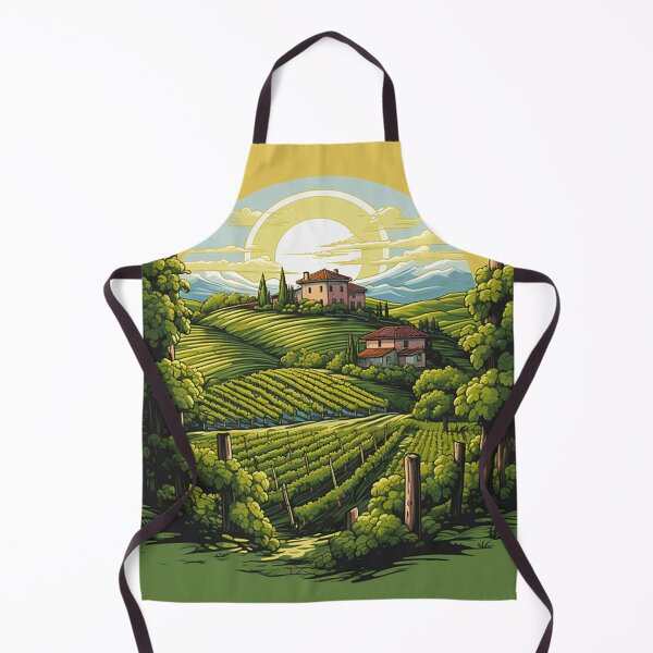 Item preview, Radiant Beauty: Concept Art of Italian Vineyard Villa designed and sold by PaintbrushPlace.