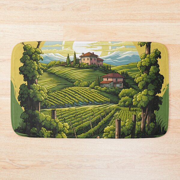 Item preview, Radiant Beauty: Concept Art of Italian Vineyard Villa designed and sold by PaintbrushPlace.