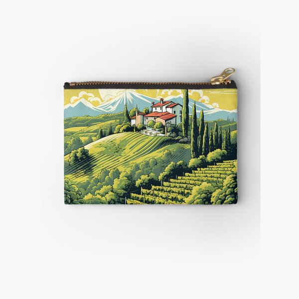 Item preview, Sunny Elegance: Italian Vineyard Villa Concept Art designed and sold by PaintbrushPlace.