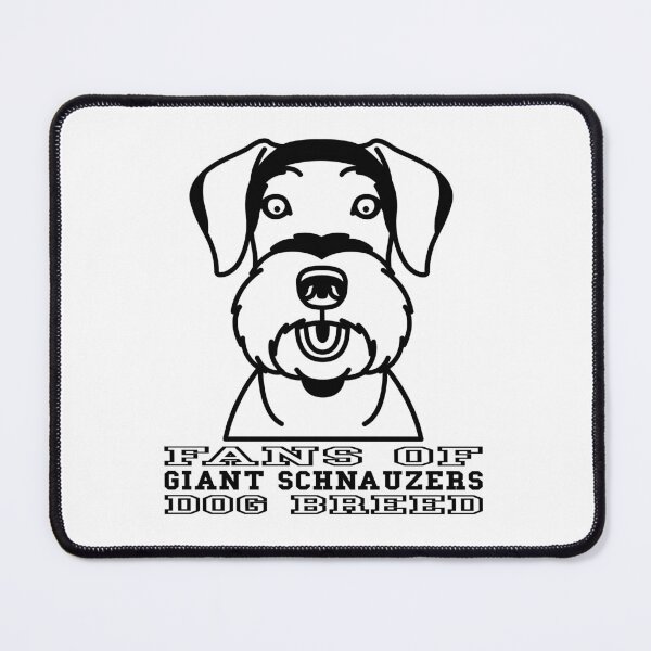 Item preview, FANS OF GIANT SCHNAUZER DOG BREED designed and sold by Rejiboustarts.