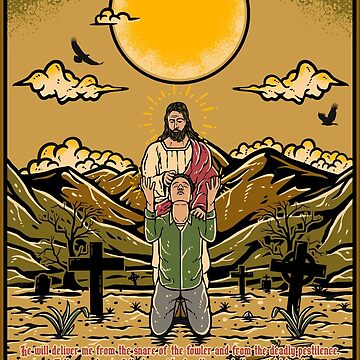 Artwork thumbnail, Jesus Is My Cure - Psalm 91 by ChristlikeMerch