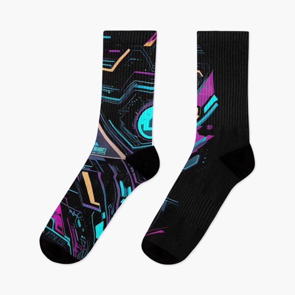 Item preview, Cyberpunk design pattern designed and sold by TaevasDesign.