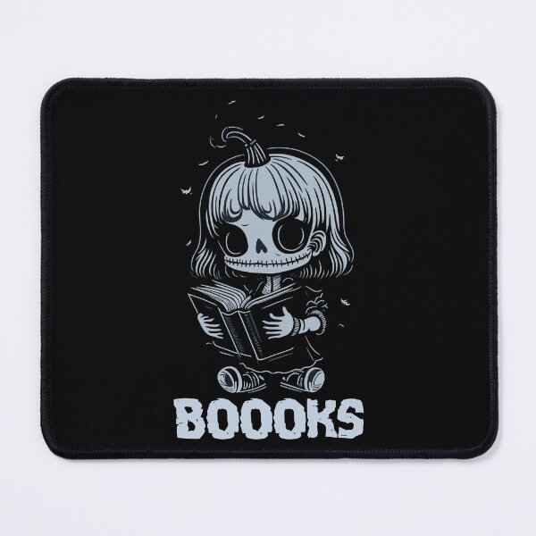 Item preview, Boooks Skeleton Girl Reading a Book Halloween Ghost Girl designed and sold by Peculiarts.