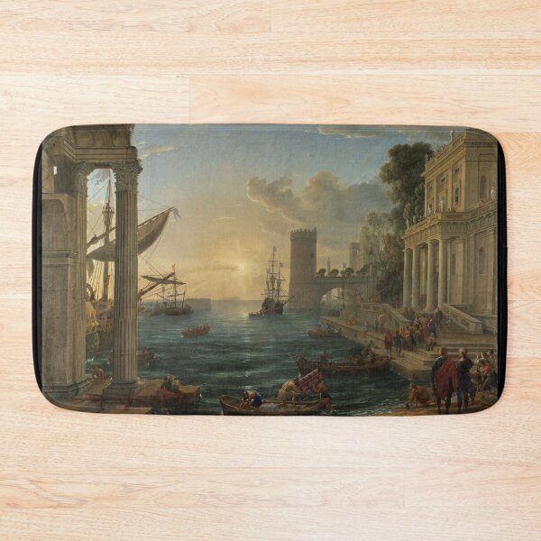 Item preview, The Embarkation of the Queen of Sheba (Claude Lorrain) designed and sold by ArtHistorical.