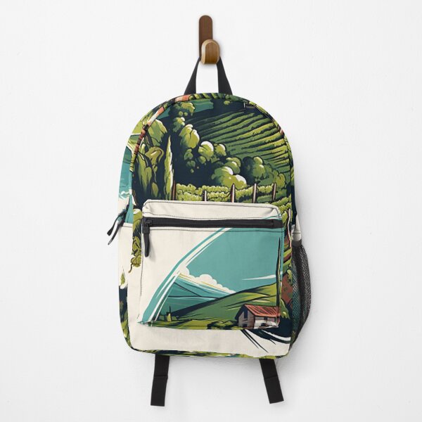 Item preview, Sunny Elegance: Italian Vineyard Villa Concept Art designed and sold by PaintbrushPlace.