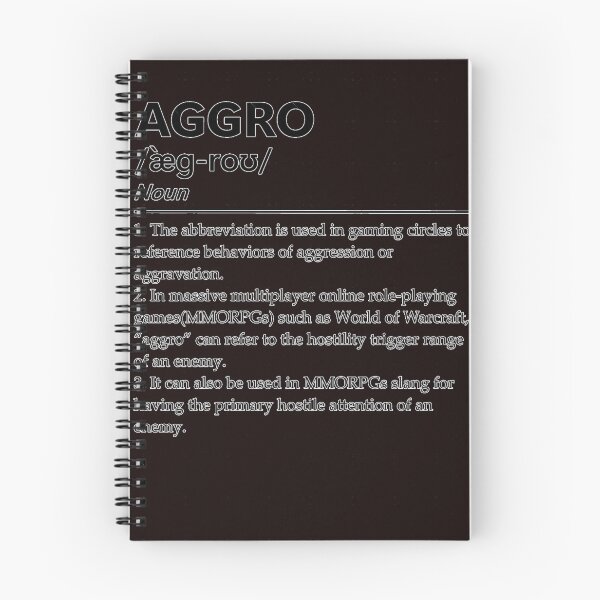 Item preview, Aggro Funny Gamer Definition 2 designed and sold by MeiCashman.