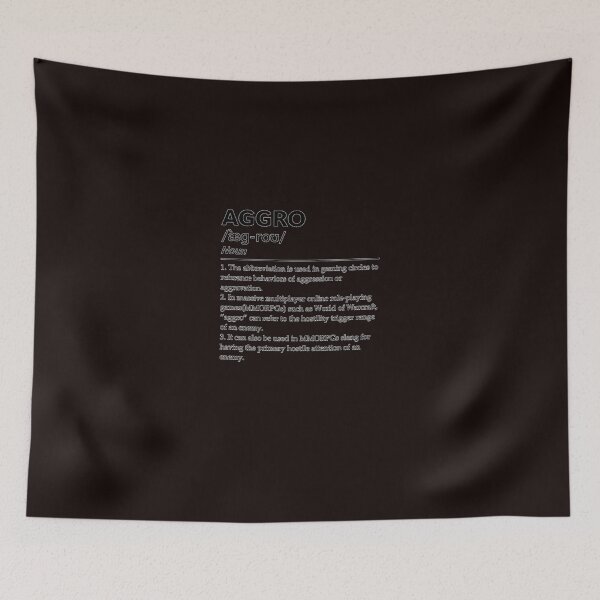 Item preview, Aggro Funny Gamer Definition 2 designed and sold by MeiCashman.