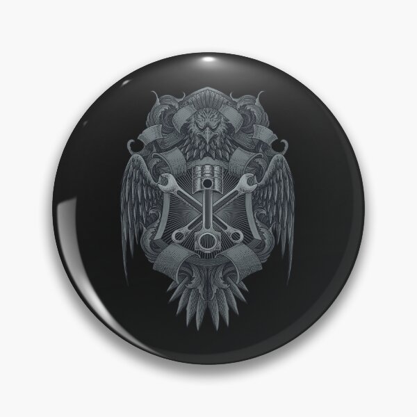 Item preview, Piston Eagle Illustration Logo  designed and sold by WOLForDEER.