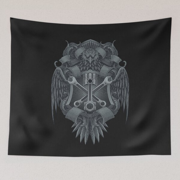 Item preview, Piston Eagle Illustration Logo  designed and sold by WOLForDEER.