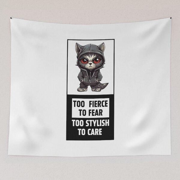 Item preview, Black Cat, Cat with hoodie, Black Cat Vibes designed and sold by maxleengraphix.