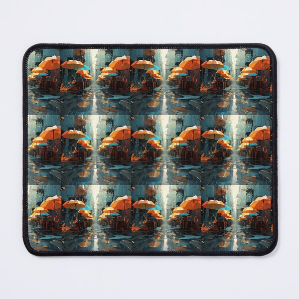 Item preview, Rainy day umbrellas and puddles  designed and sold by KornUHD.