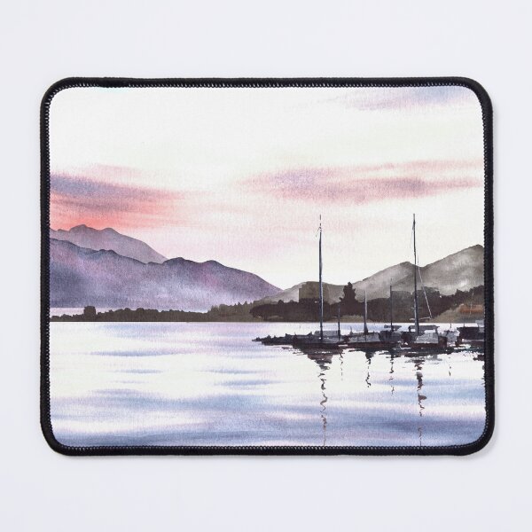 Item preview, Watercolor Adriatic seascape illustration Hand drawn designed and sold by BartolArt.