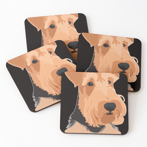 Item preview, Airedale Terriers 1 designed and sold by DeetyaDriski.