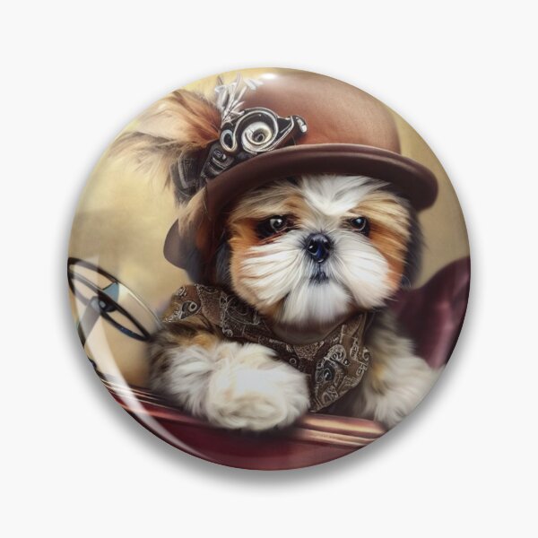 Item preview, Steam Punk Pooches Shih Tzu design  designed and sold by OByD.