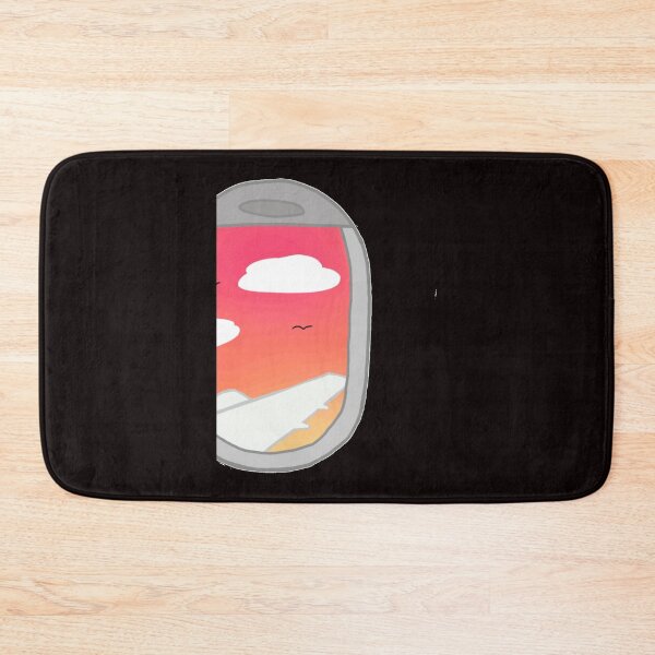 Item preview, Airplane Window Sunset Sticker designed and sold by DeetyaDriski.