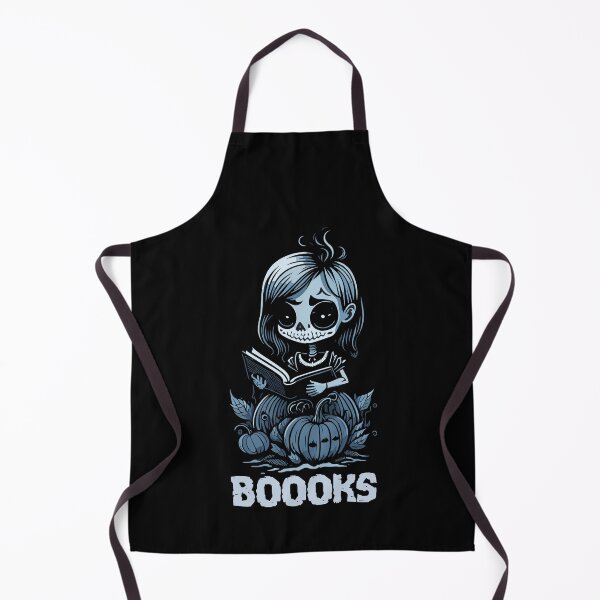 Item preview, Boooks Skeleton Girl Reading a Book Halloween Ghost Girl designed and sold by Peculiarts.