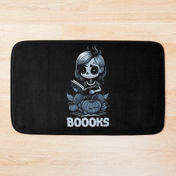 Item preview, Boooks Skeleton Girl Reading a Book Halloween Ghost Girl designed and sold by Peculiarts.