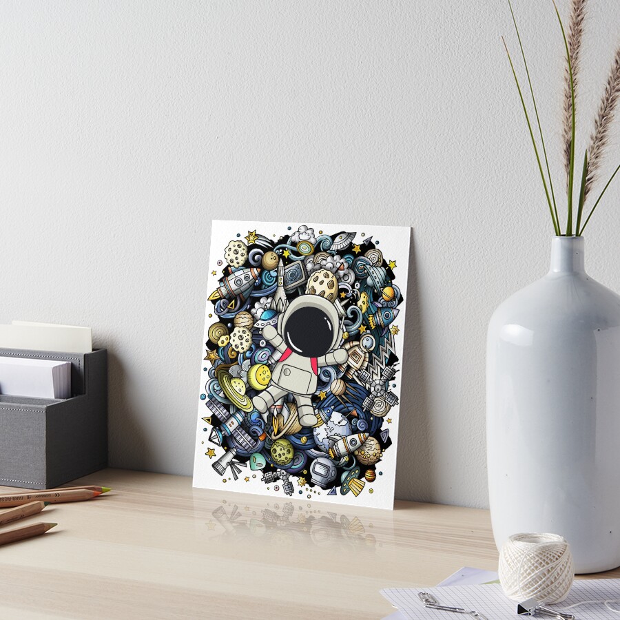 Item preview, Art Board Print designed and sold by yahwombat.