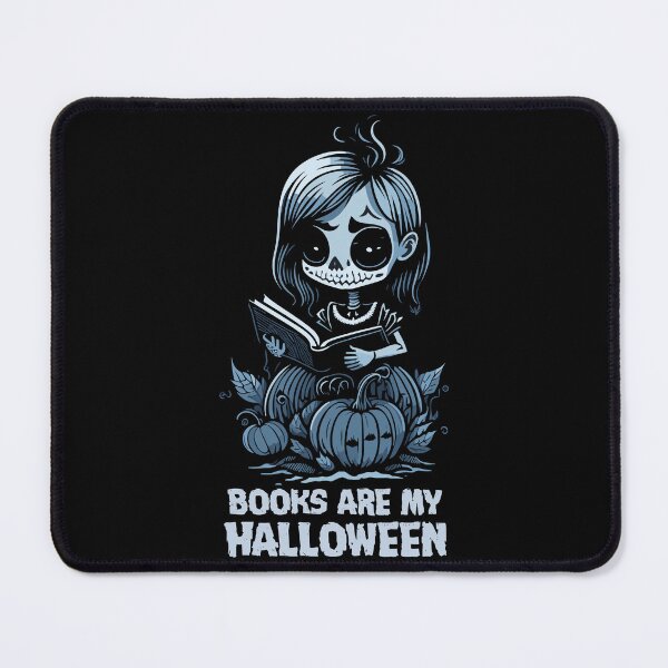Item preview, Books are My Halloween Skeleton Girl Reading a Book Halloween Ghost Girl designed and sold by Peculiarts.