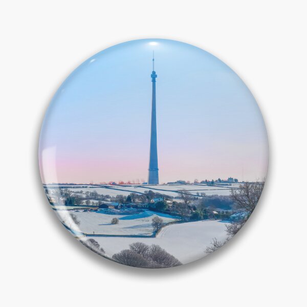 Item preview, Emley Moor Mast Winter designed and sold by Alisonchambers2.