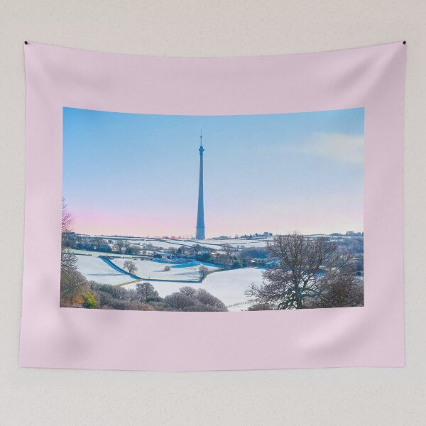 Item preview, Emley Moor Mast Winter designed and sold by Alisonchambers2.